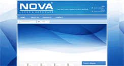 Desktop Screenshot of novalocksindia.com